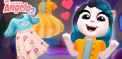 How to Take Care of Your Angela, My Talking Angela 2 Gameplay Tutorial - playmods.net