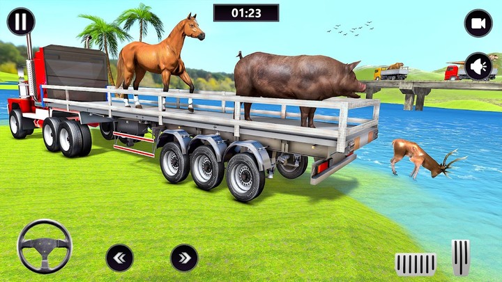 Farm Animals Truck Games 3d_playmods.net