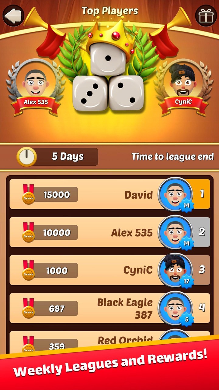 Dice and Throne - Online Yatzy_playmods.net