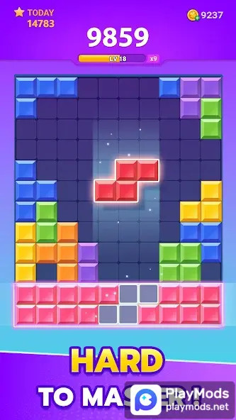 Block Crush: Block Puzzle Game(No Ads) screenshot image 3_playmods.net