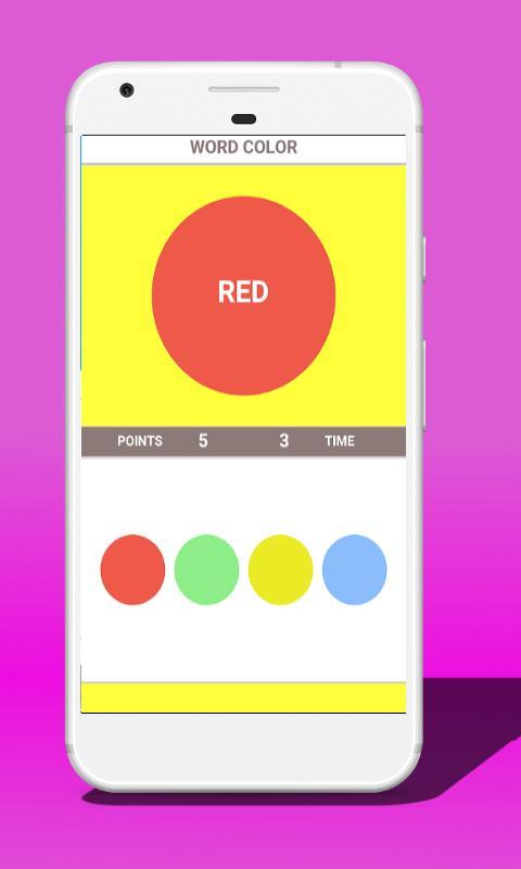 Word or Color (Stroop test)_playmods.net