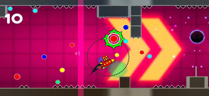 Tap geometric - Mod music(No Ads) screenshot image 2_playmods.net
