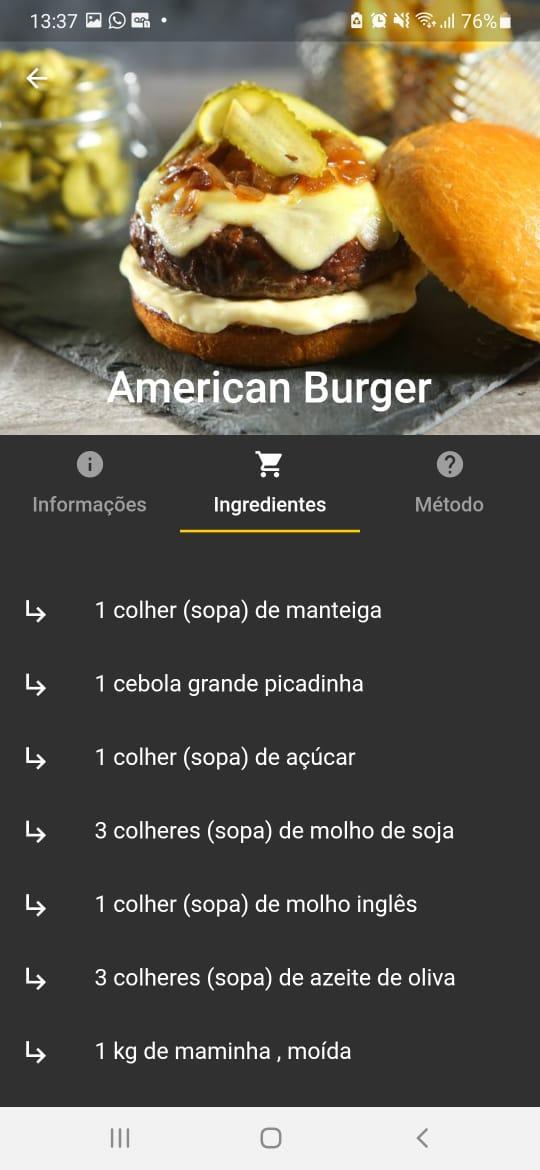 Receitas de Hambúrguer_playmods.net