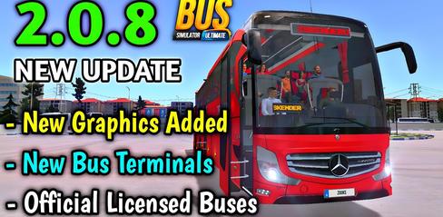 Bus Simulator: Ultimate 2.0.8 Update - New Brand Buses & New Features - playmods.net