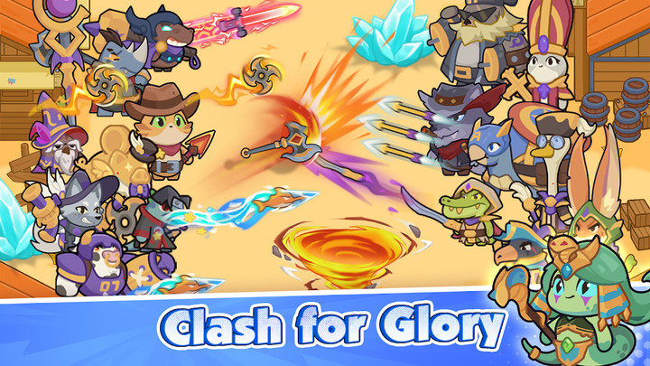 Rumble Paws: Backpack Fight(No Ads Free Rewards) screenshot image 3_playmods.net