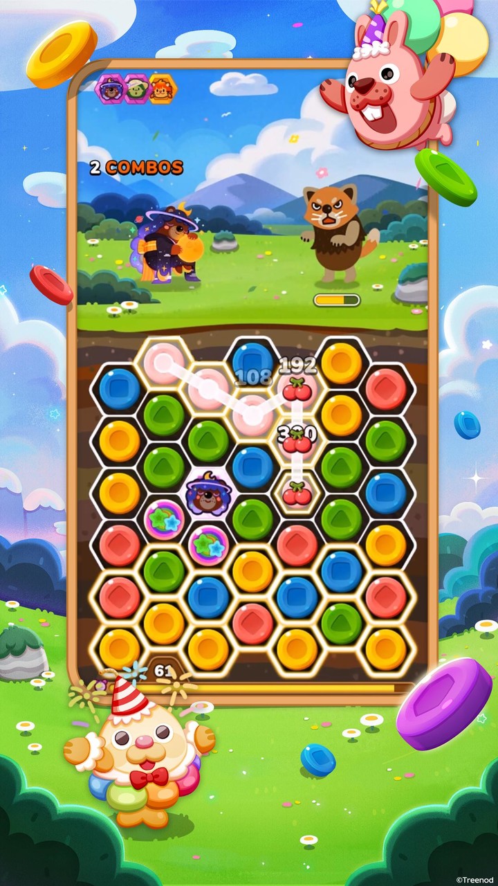 LINE Pokopang - puzzle game!_playmods.net