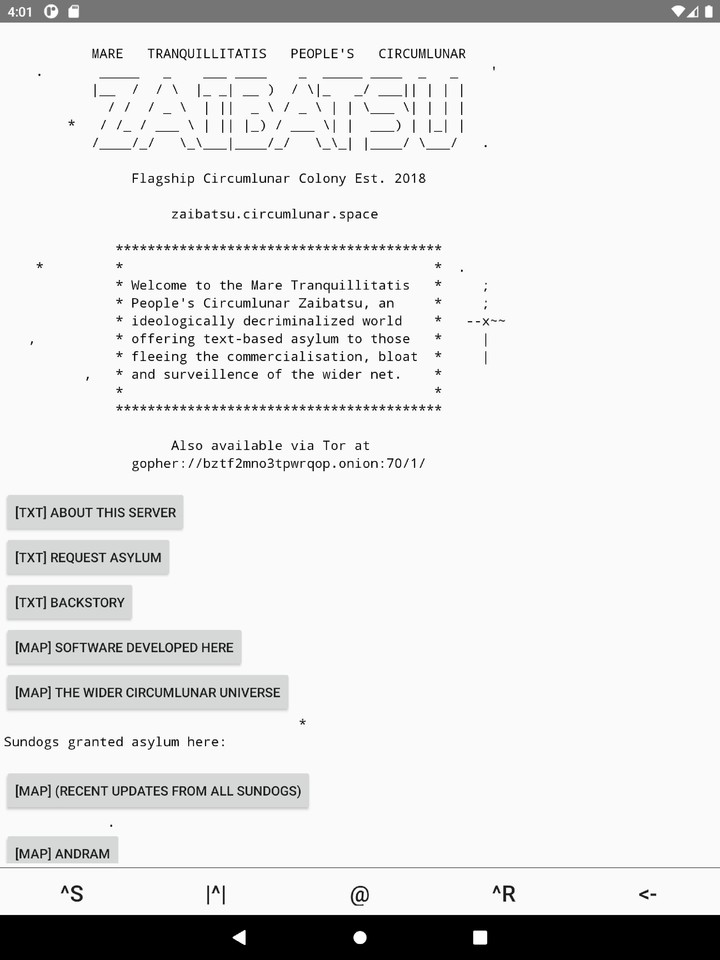 gophercle: gopher client_playmods.net