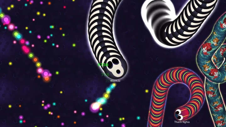 Worm.io - Snake & Worm IO Game_playmods.net