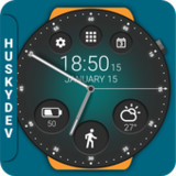 Black Classic Watch Face_playmods.net