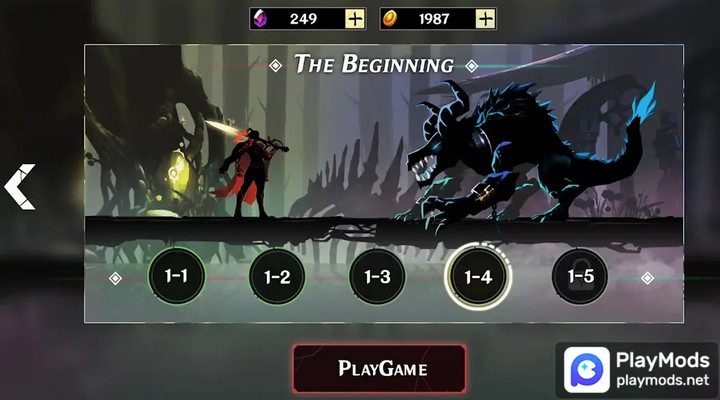 Shadow Knight - Demon Hunter(Unlimited Currency) screenshot image 5_playmods.net