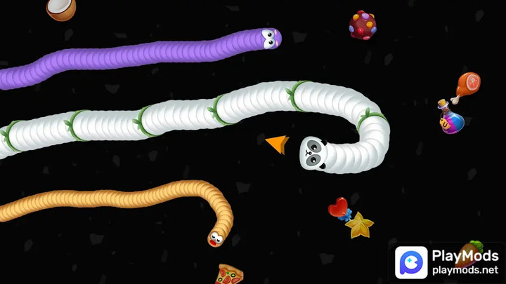 Snake Zone .io - Fun Snake(No Ads) screenshot image 4_playmods.net