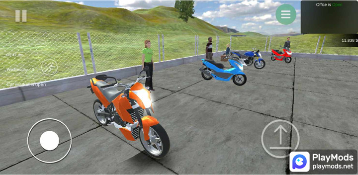 Motorbike Saler Simulator 2023(No ads) screenshot image 1_playmods.net