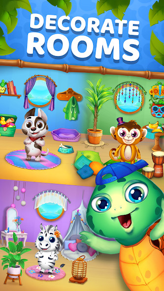 Animatch Friends: cute match 3(Mod APK) screenshot image 4_playmods.net