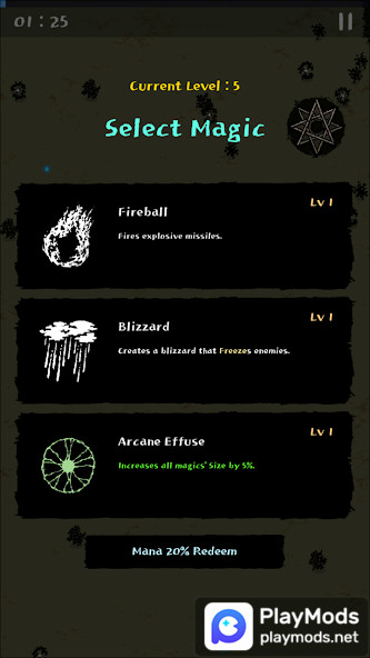 Magic Survival(Mod Menu) screenshot image 5_playmods.net