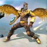 Flying Lion Rope Hero Game_playmods.net