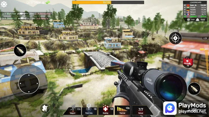 Sniper Warrior: PvP Sniper(No ads) screenshot image 2_playmods.net