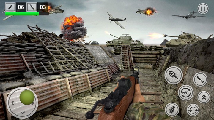World War 2 fps shooting_playmods.net