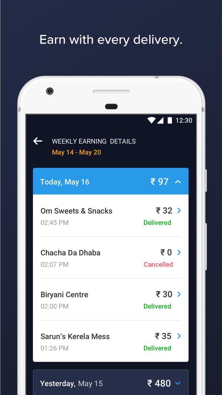 Swiggy Delivery Partner App_playmods.net