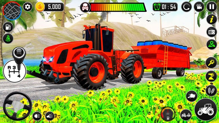 Real Tractor Driving Games 3D_playmods.net