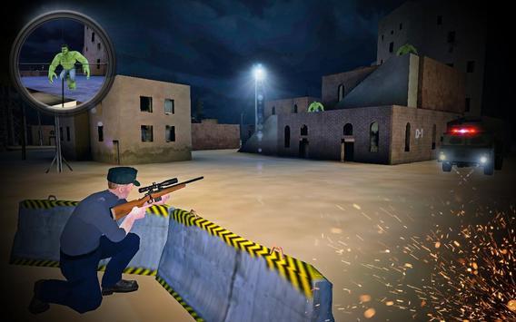 Police vs Monster Sniper Shooter(Unlimited money) screenshot image 2_playmods.net