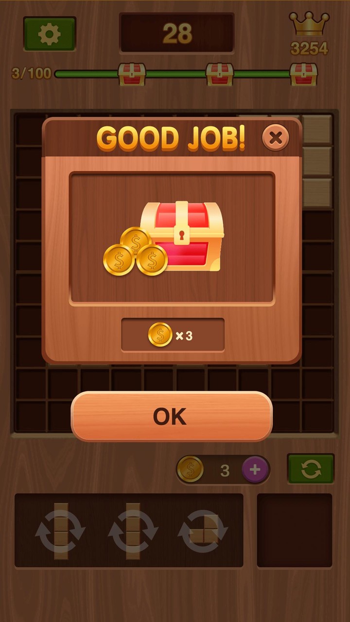 Wood Block Deluxe_playmods.net