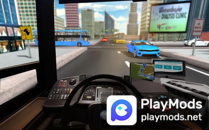 City Bus Driving Public Coach(Unlimited money) screenshot image 4_playmods.net