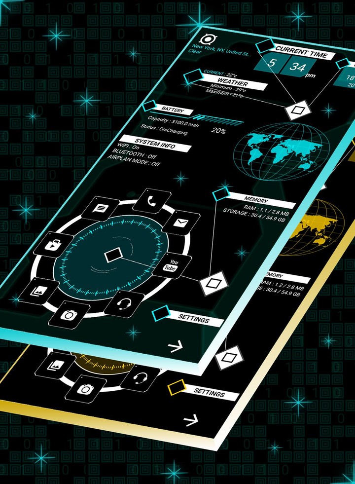 Modern Launcher 2022 - AppLock_playmods.net