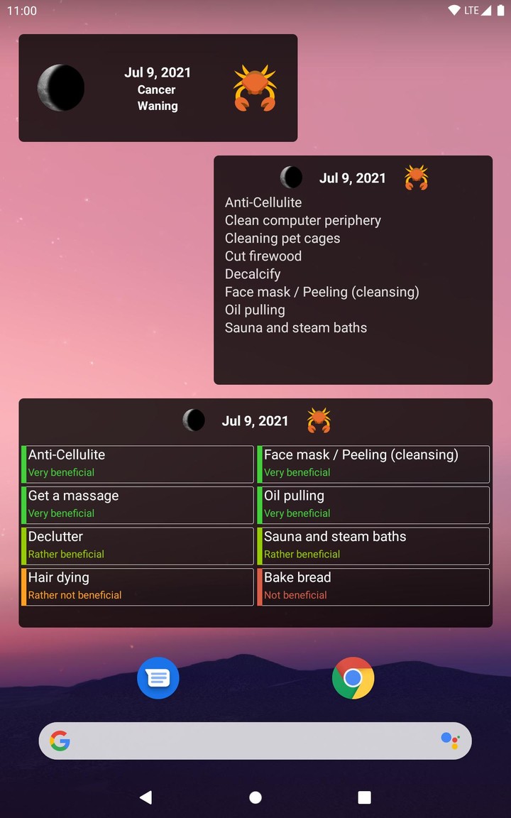 Moon Calendar - Moony_playmods.net