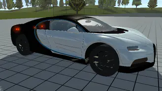 Bugatti car mod For Simple Car Crash Physics Sim Mods