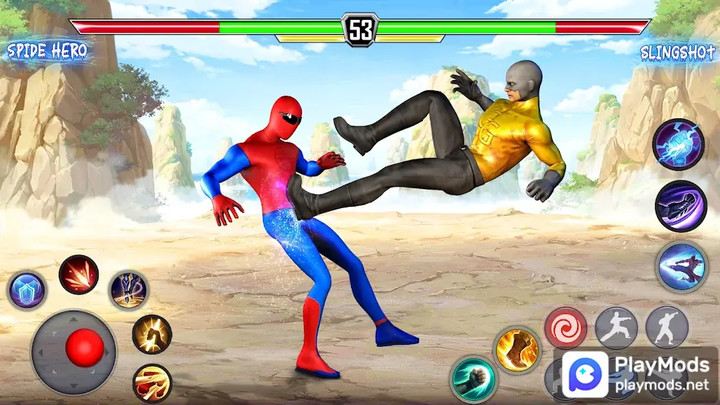 Superhero Kungfu Fighting Game(무한한 돈) screenshot image 2_playmods.net