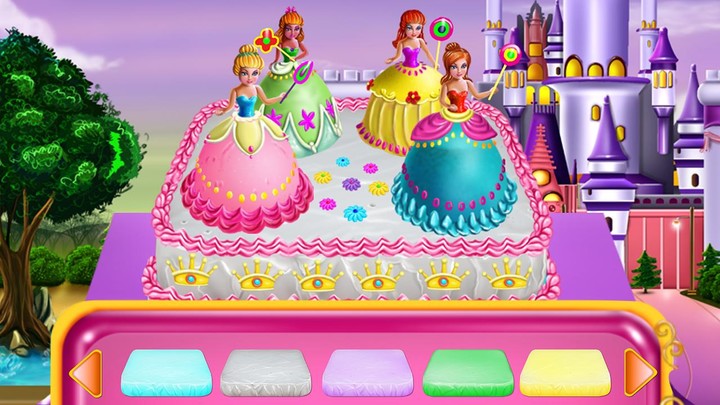 Princesses Cake Cooking_playmods.net