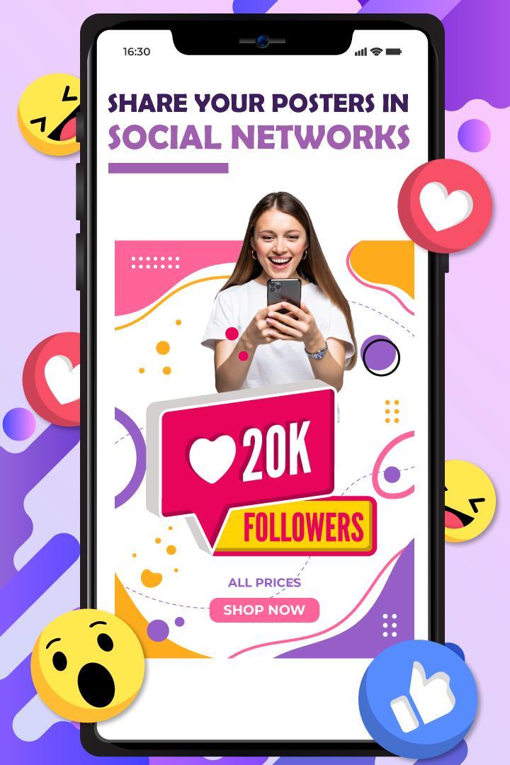 Poster Maker, Flyers Designer_playmods.net