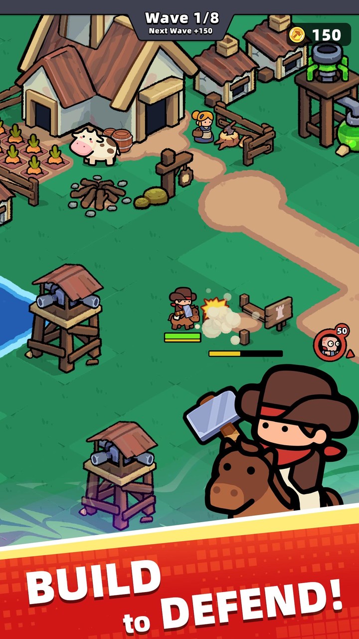 Townfall: Defense from Zombies_playmods.net