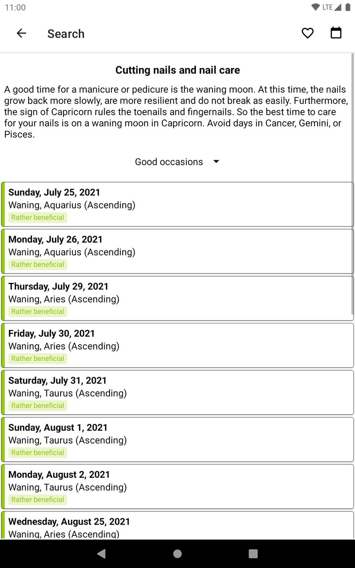 Moon Calendar - Moony_playmods.net