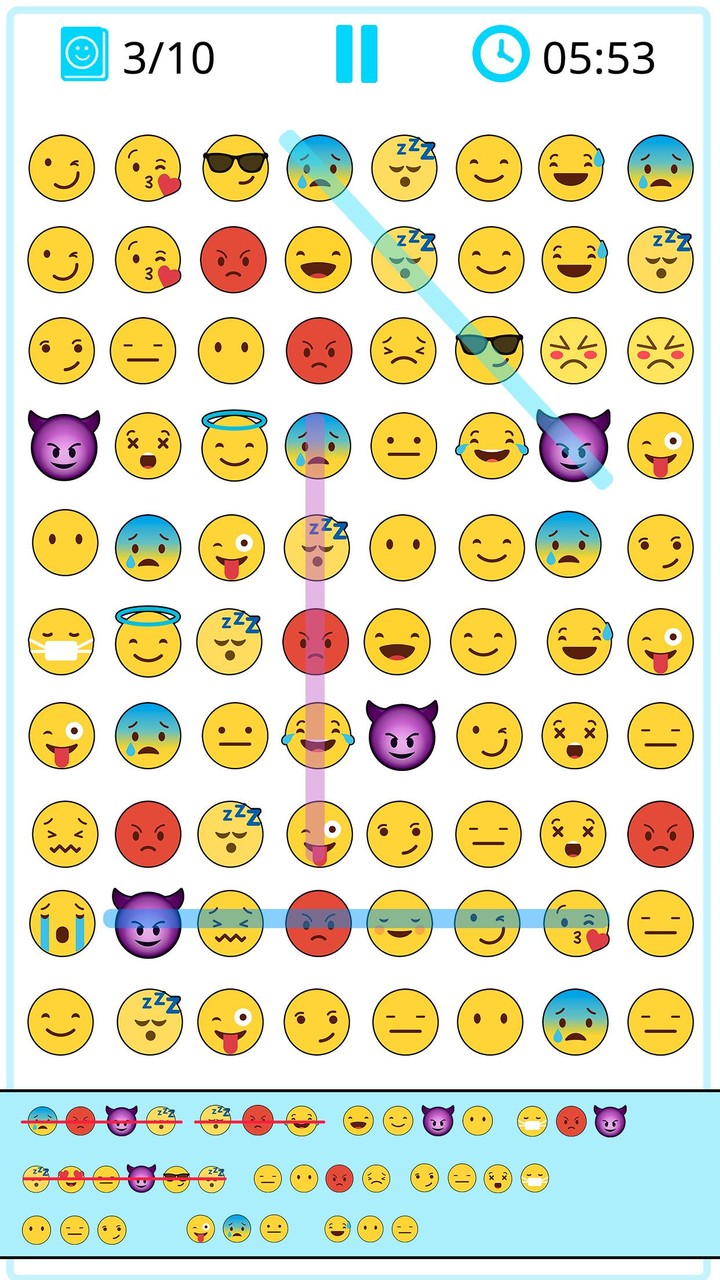 Word Search Emoji edition_playmods.net