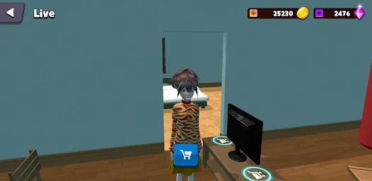 Virtual Girl's Life: Dream Hom(広告なし) screenshot image 15_playmods.net