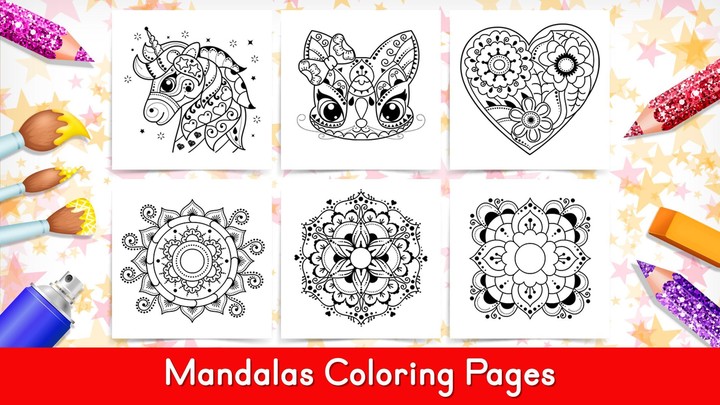 Coloring Games for Kids -Tashi_playmods.net