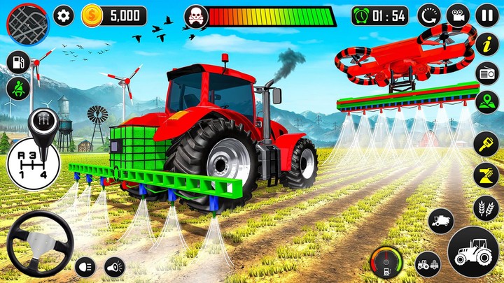 Real Tractor Driving Games 3D_playmods.net