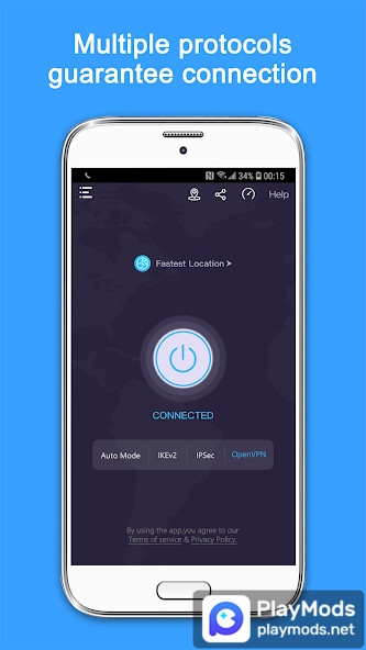 VPN - Super Unlimited Proxy(Premium Unlocked) screenshot image 3_playmods.net