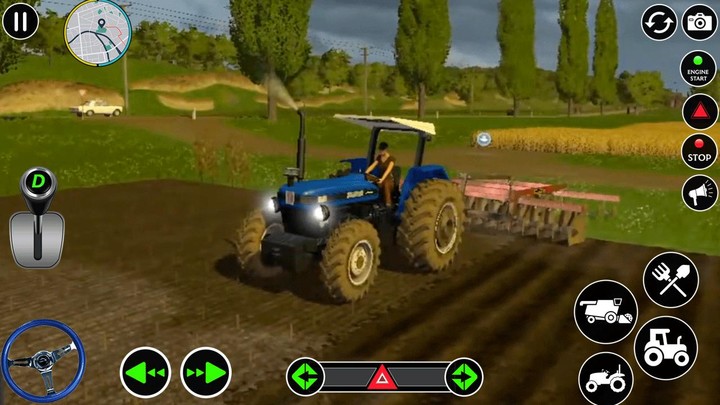 US Tractor Farming Games 3D_playmods.net