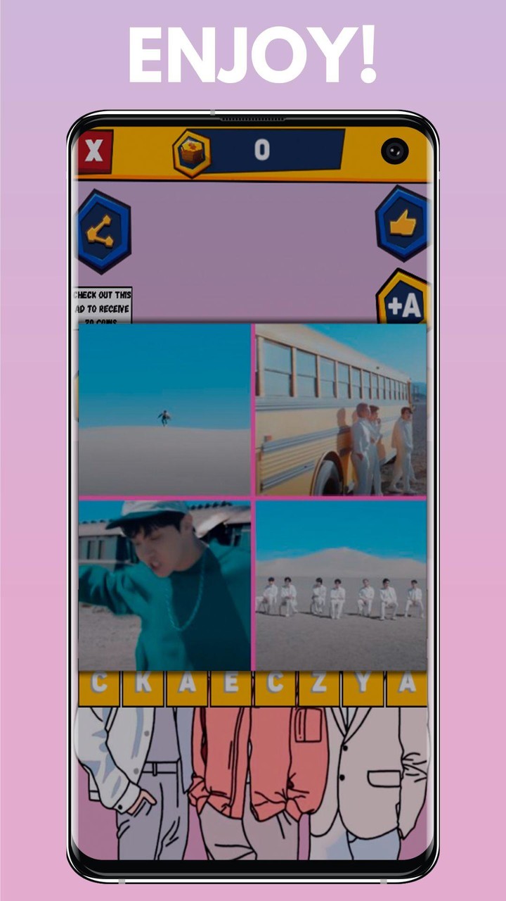 BTS ARMY GAMES MV SONG QUIZ_playmods.net