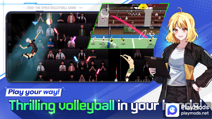The Spike - Volleyball Story(Unlimited Currency) screenshot image 1_playmods.net