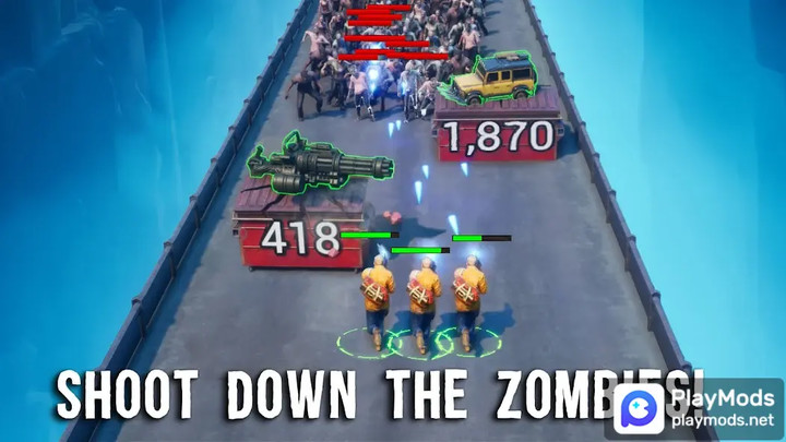 Escape the Undead(Speed change) screenshot image 1_playmods.net