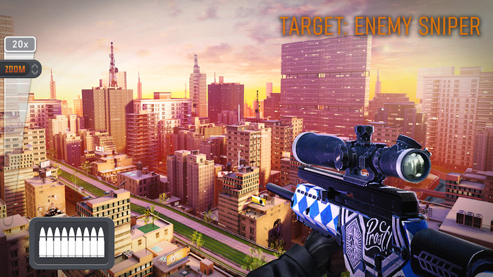 Sniper 3D: Fun Free Online FPS Gun Shooting Game(Unlimited resources) screenshot image 4_playmods.net