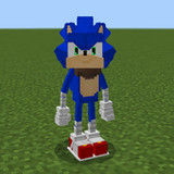 Mod Sonic skin for Minecraft(Official)1.11_playmods.net