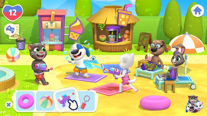 My Talking Tom Friends 2(Unlimited coins) screenshot image 1_playmods.net