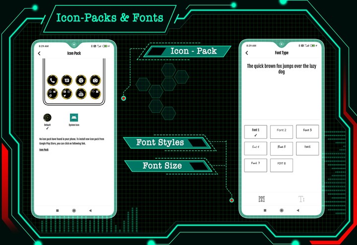 Modern Launcher 2022 - AppLock_playmods.net