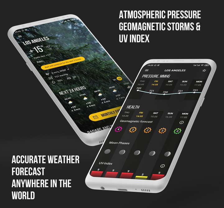 Weather, widget and radar_playmods.net