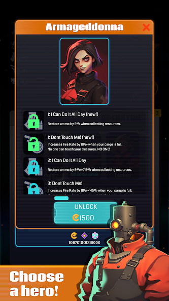 Dig Raid: galactic survivor(Unlimited Currency) screenshot image 4_playmods.net