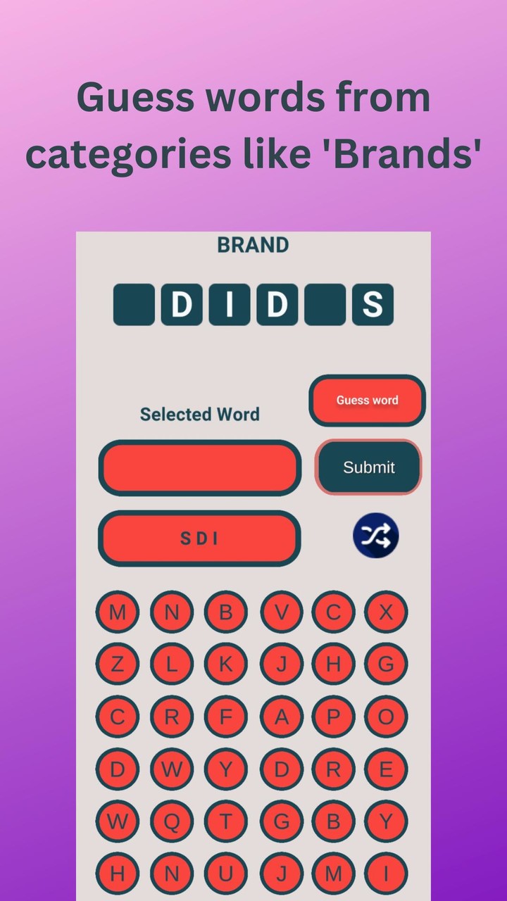 Letterhead: Guess Word Flipper_playmods.net